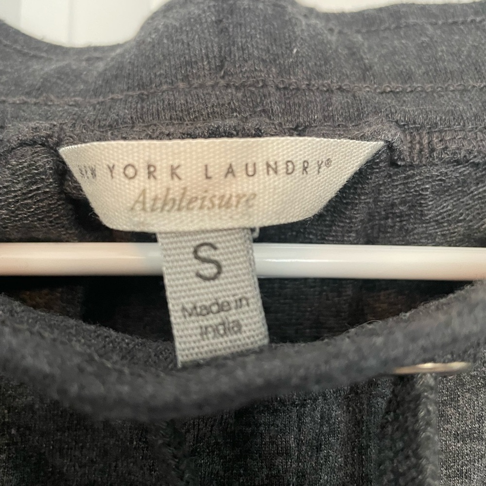 New York Laundry Charcoal Athleisure Bottoms